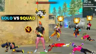 NEVER GIVE UP 💪99% Headshot Rate ⚡| Solo Vs Squad Full Gameplay | Poco x3 Pro 📲 Freefire