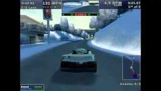 Need For Speed III: Hot Pursuit Gameplay - Country Woods, Jaguar XJR-15 [HD]