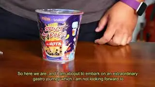 Testing out the  Mamee x Tealive Boba Cup Noodles