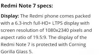 Redmi Note 7 48