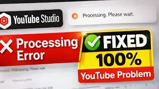 YouTube Studio Processing PENDING FIX: Finally a Solution?! (2026 Update)