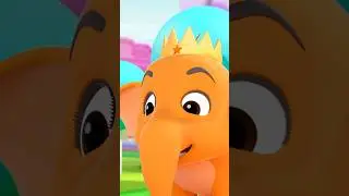 Hathi Raja Kahan Chale Poem, हाथी राजा कहां चले #shorts #hindikavita #elephantsong #poem #shortvideo