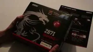 MSI Z87I Gaming AC Mini ITX moederbord unboxing (NL)