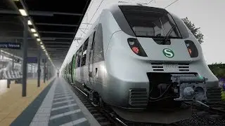 ТУМАННЫЙ ПУТЬ В ЛЕЙПЦИГ! S-BAHN ЛЕЙПЦИГА - TRAIN SIM WORLD: RAPID TRANSIT