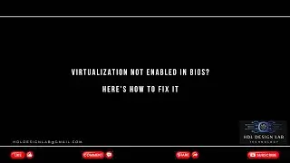 How to enable virtualization in BIOS