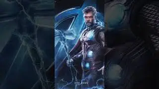Most famous avenger thor #marvel #avengers #thor #shorts