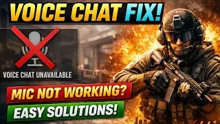 Fix Rainbow Six Siege Voice Chat Unavailable | Mic Greyed Out Issue (PC 2026)