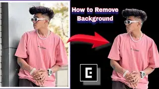 How to Remove Background in PicsArt, Epik | Apna Photo Ka Background Kasa Change kara #edit