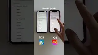 iOS 16 VS iOS 17 New Ringtones and Notification Sounds! 