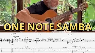 One Note Samba - Bruce Birch Solo Guitar Transcription