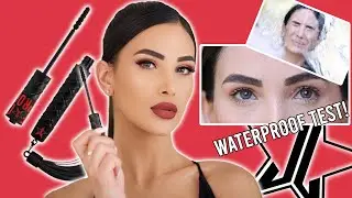 Reviewing the Jeffree Star Mascara - Wear Test and Waterproof Test - IM SHOOK 😧💦
