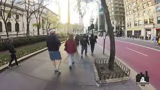Walking to Rockefeller Center #walking #nyc