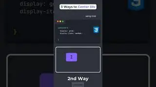 center div using flexbox 