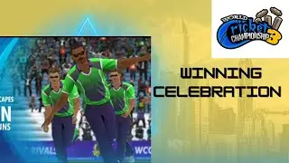 Winning Celebration in WCC 3🎖🕺 | Game | WCC 3 video | WCC3 | WCC 3 | World Cricket Championship 3