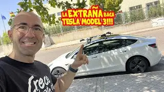 La EXTRAÑA BACA del TESLA MODEL 3 y UN PORTABICICLETAS