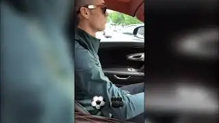 Prank with Cristiano Ronaldo. Was he scared?😂