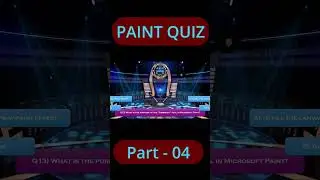 MS Paint Quiz  | Part 04 | #shorts #wepptutorials #mspaintquiz #mspaintquizgameshorts #quizshorts