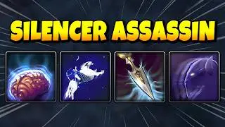 Silencer Assassin LEAP + GLAIVES OF WISDOM + CLOAK AND DAGGER | Ability Draft