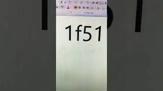 Making lock 🔒 symbol in Ms word. #msword