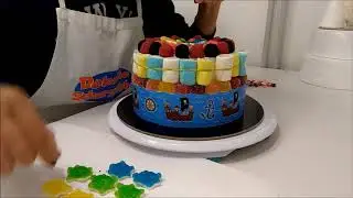 Tutorial Torta di caramelle dei Pirati