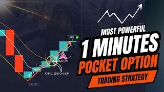 Best 1-Minute Pocket Option Trading Strategy | Zig-Zag & Simple Moving Averages Setup 🚀