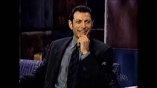 Jeff Goldblum on Late Night October 8, 1998