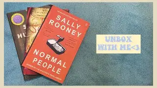 Unboxing books 🫶🏻 | The seven husbands of Evelyn Hugo| normal people | it’s hridya