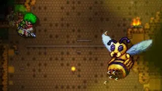 Убил пчелу остались 2 босса|Terraria