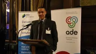 Clive Lewis MP and ADE Director Dr Tim Rotheray at the Winter Reception 2019