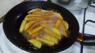 ЖАРЕНЫЙ КАРТОФЕЛЬ. Очень вкусно и просто. Рецепт приготовления жареной картошки