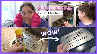 CHATTY & REAL TIME DECLUTTER MY KITCHEN CABINETS BEFORE CHRISTMAS