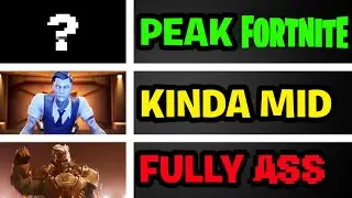 Ranking ALL 30 Seasons Of Fortnite (Before SEASON 4)
