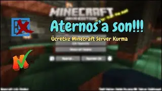 Aternos'a artık SON. Aternos olmadan 2 dk'da ücretsiz Minecraft server açma!!!!!