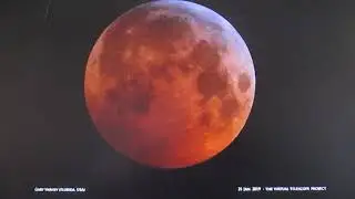 THE MOON HOW BEAUTIFUL FRIEND  Затмение 21.01.2019. НЕОБЫКНОВЕННАЯ КРАСОТА !