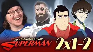 MY ADVENTURES WITH SUPERMAN 2x1-2 REACTION & REVIEW | Season 2 Premiere | Review