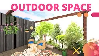 How to create outdoor space in the Room Planner - Tutorial