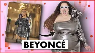 I dress like Beyoncé and wear her Photoshop-inspired tights! | Pretty and Olé