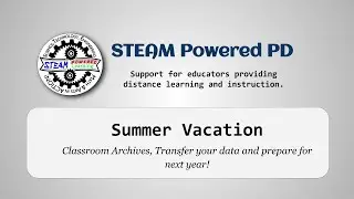 Summer Vacation - STEAM Powered PD - 080