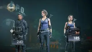 Resident Evil Re:Verse Beta Chris Redfield gameplay