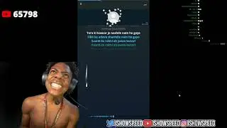 IShowSpeed sings Indian Karoke