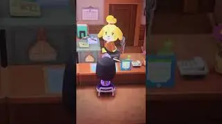 Wake up and work, Isabelle #AnimalCrossing #AnimalCrossingNewHorizons #ACNH