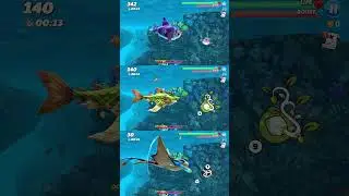 CLOWNCY VS FRANCIS VS GAIA SHARK WHO WILL WIN ? | Hungry Shark World