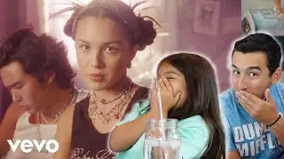 Olivia Rodrigo - brutal (6 Year Old Reacts) | Nick and Sienna