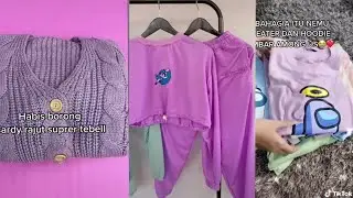 RACUN TIKTOK HAUL SWEATER MURAH SERBA LILAC |PART 1