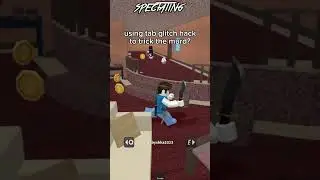 TAB GLITCH IN MM2 😱 #shorts