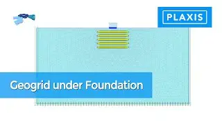 Geogrid under foundation in Plaxis 2D (Bearing Capacity)