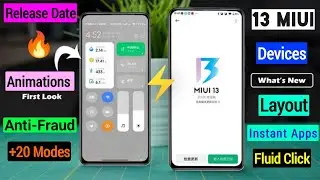 MIUI 13 | TOP New Features | Release Date | Supported Devices | MIUI 13 Update Features
