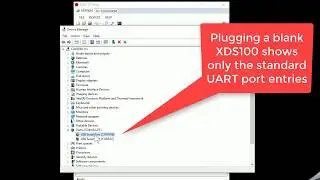 Programming a Blank XDS100 Debug Probe