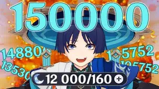 I spent OVER 12000 Resin for Wanderer's Artifacts 【Genshin Impact】