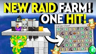 BEST INFINITE RAID FARM 1.21! Minecraft Tutorial In 60s!